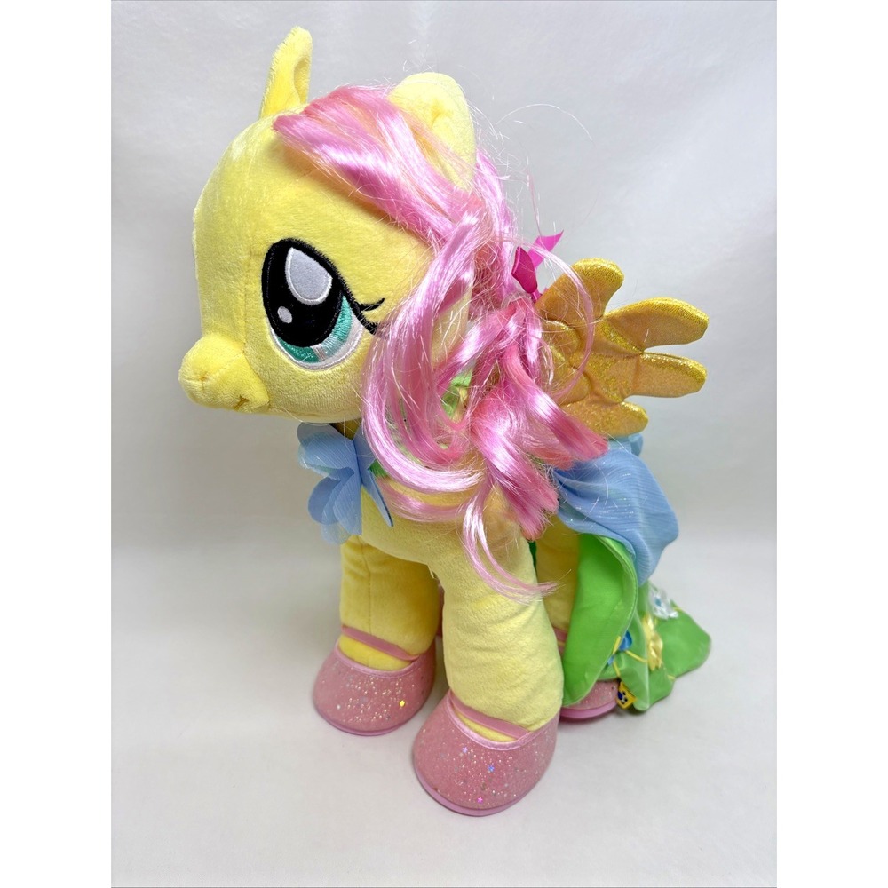 Build A Bear My Little Pony Fluttershy Yellow Plush Cape Necklace Shoes 2013